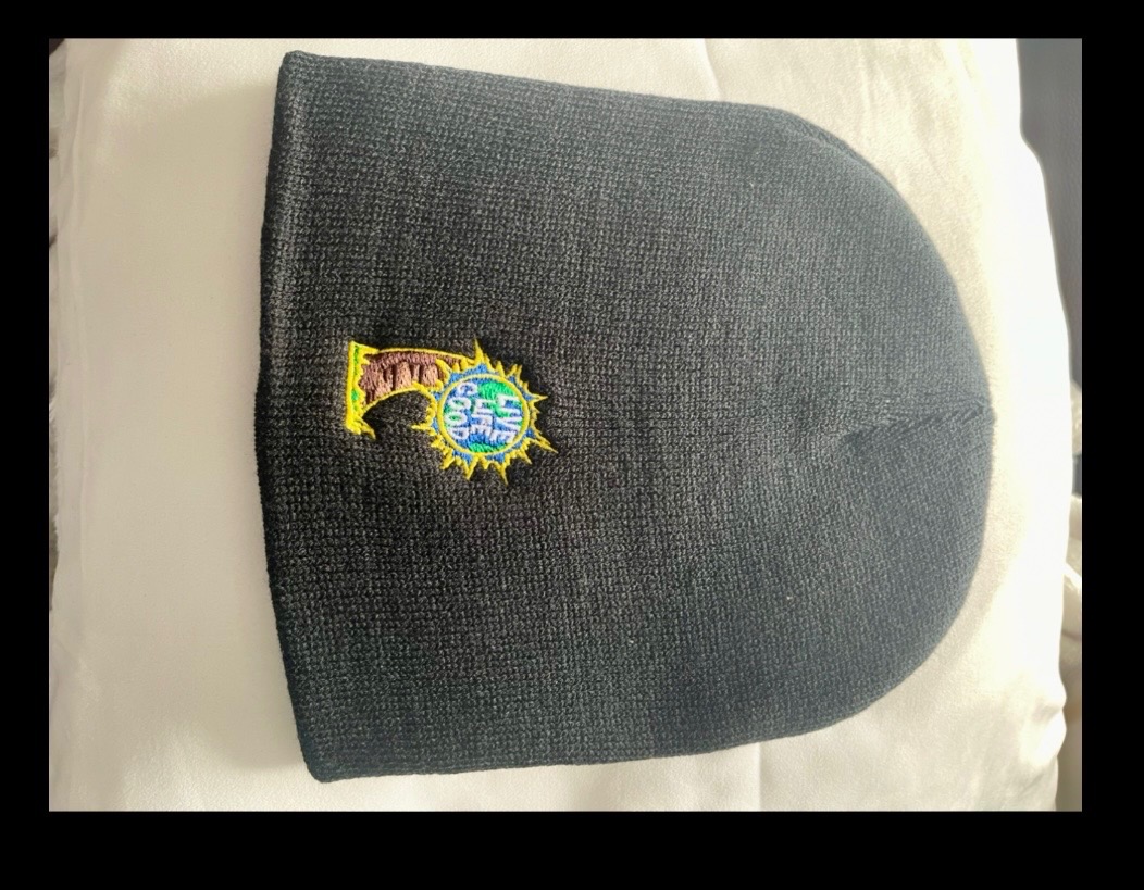 Live Life Good Embroidered Beanie